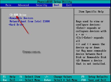 BIOS setup